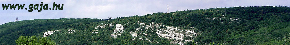 Látkép Tatabánya felől a Kő-hegyre